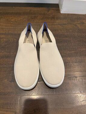 Rothy's The Original Slip-On Loafers with Blue Trim